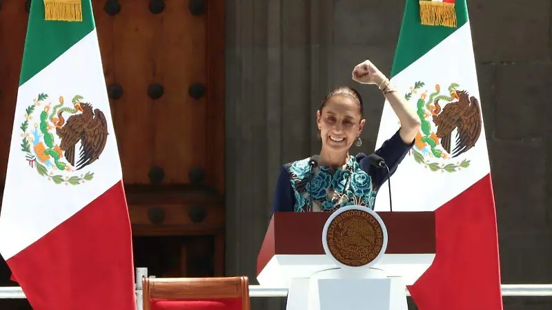 Sheinbaum da mensaje en el Zócalo sobre relación con EU